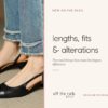 Lengths, Fits & Alterations Blog Off The Rails